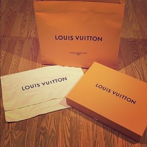 Louis Vuitton Bag, Box & Dustbag